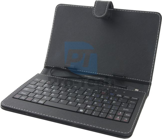 Puzdro s klávesnicou pre tablet 7" MADERA 72909