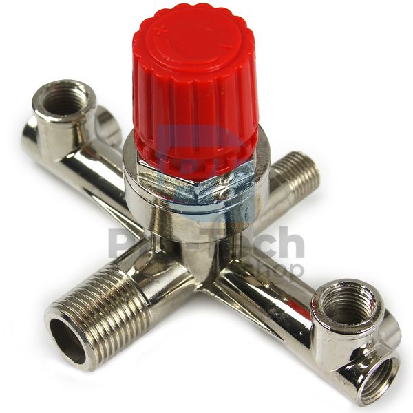 Regulačný ventil s rozbočovačom na kompresor 2-12 bar 15831