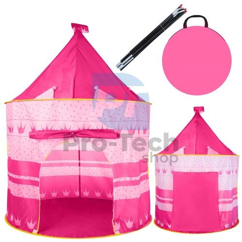 Ružový detský stan - Kráľovský zámok 75029