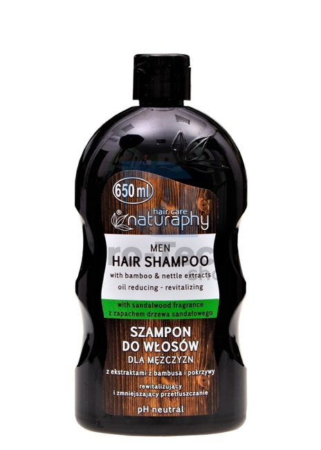 Šampón na vlasy pre mužov santalové drevo Hair care Naturaphy 650ml 30125
