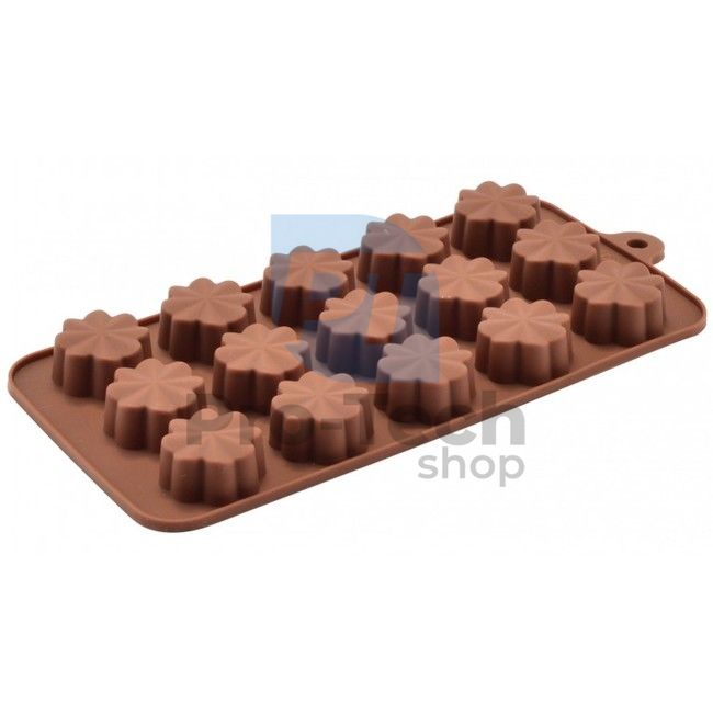 Silikónová forma na čokoládové bonbóny Kvet 51351