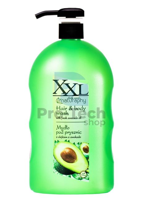 Sprchový gél a šampón 2v1 s avokádovým olejom Naturaphy 1000ml 30070