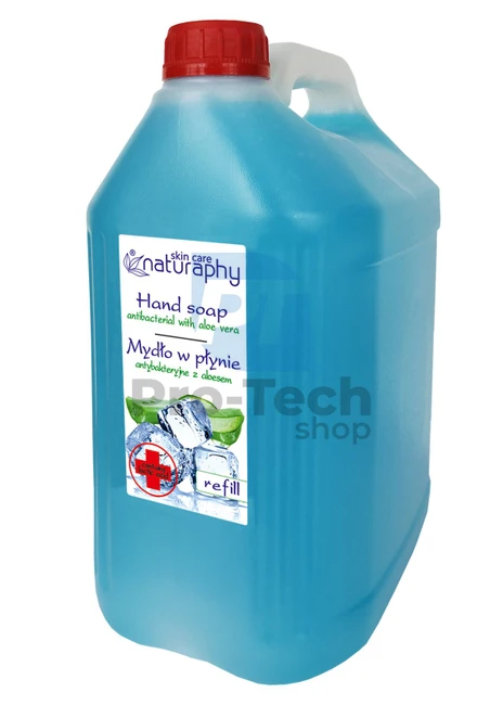 Tekuté mydlo antibakteriálne aloe vera Naturaphy 5000ml 30337