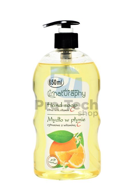 Tekuté mydlo citrón a vitamín C Naturaphy 650 ml 30131