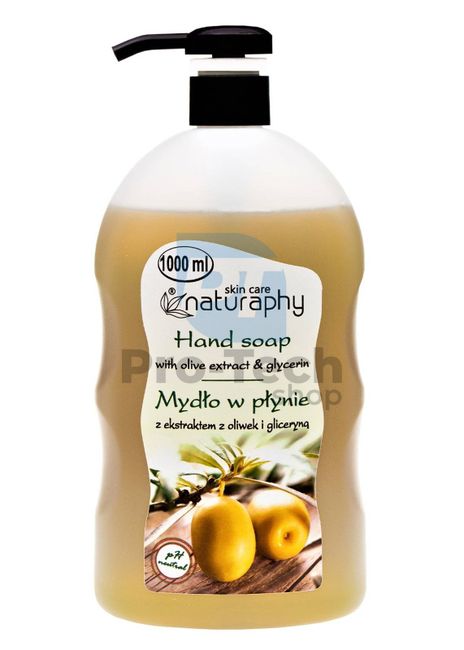 Tekuté mydlo olivy s extraktom z glycerínu Naturaphy 1000ml 30020