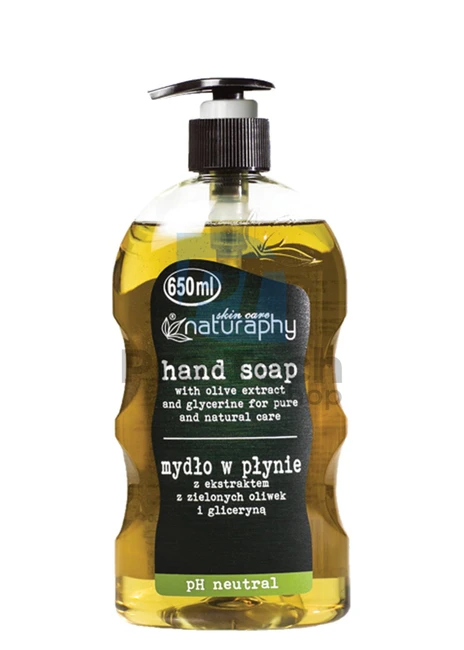 Tekuté mydlo olivy s extraktom z glycerínu Naturaphy 650ml 30011