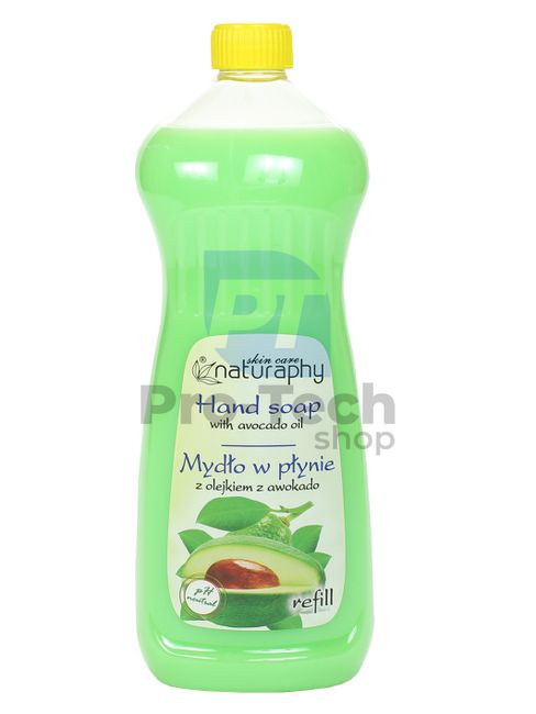 Tekuté mydlo s avokádovým olejom, náhradná náplň Naturaphy 1000ml 30311