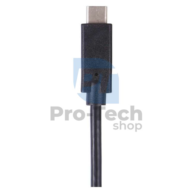 USB kábel 3.1 C/M - USB 3.1 C/M 1m čierny 71400