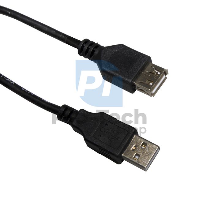 USB predlžovací kábel USB 2.0 F/M, 1,5m 72394