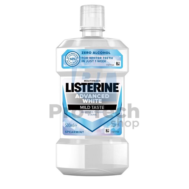 Ústna voda Listerine Advanced White Mild Taste 500ml 30582