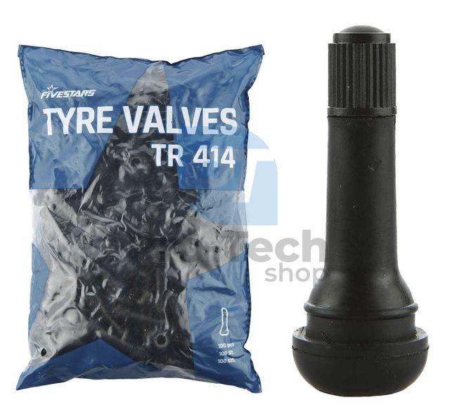 Ventily pre bezdušové pneumatiky TR414 – 100ks 11763