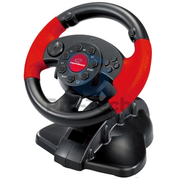 Vibračný herný volant HIGH OCTANE pre PC, PSX, PS2, PS3 72626