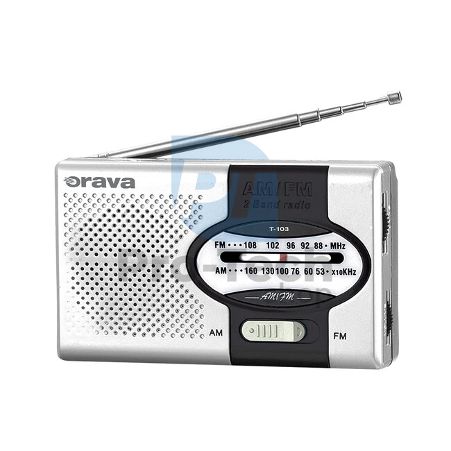 Vreckové rádio AM/FM Orava 73534
