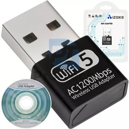 Wi-Fi Adaptér pre USB 1200Mbps Izoxis 19181 75550