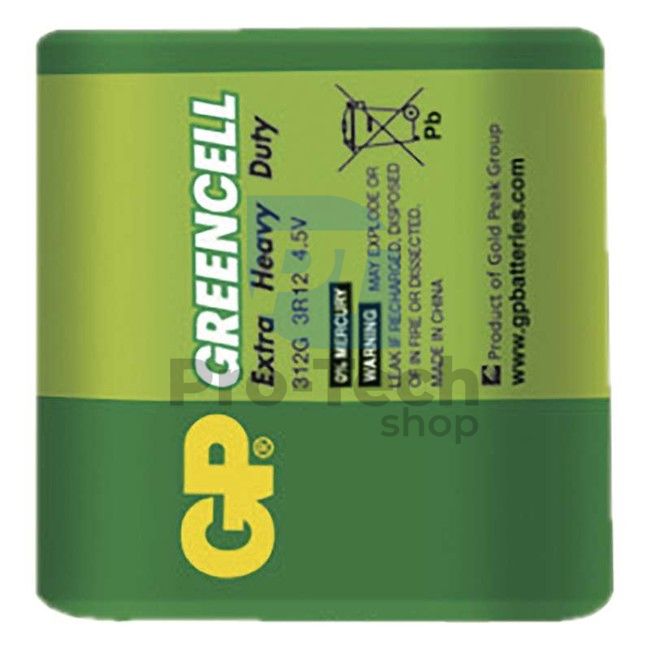 Zinko-chloridová batéria GP Greencell 3R12 (4,5V) 71035